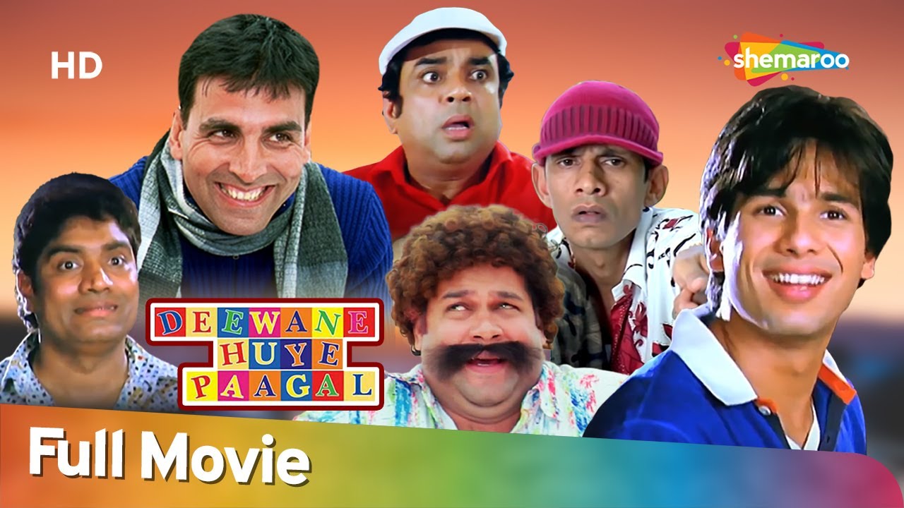 Deewane Huye Paagal   Superhit Comedy Movie  Akshay Kumar   Paresh Rawal   Vijay Raaz   Johny Lever