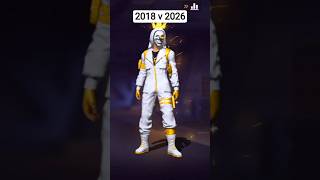 ❤️ Free fire 2018 vs 2026 ❤️..