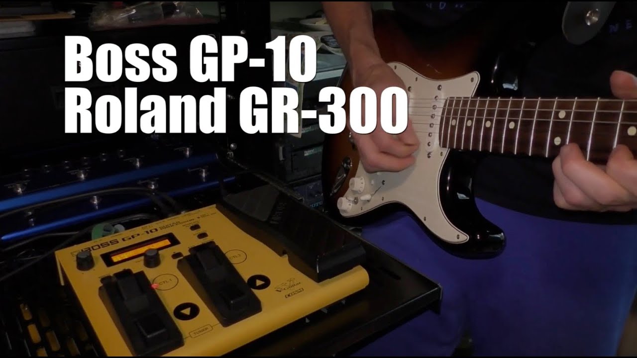 BOSS GP-10 Guitar Processor - YouTube