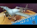 Trumpeter F4f-3 Wildcat 1:32 Photobuilt