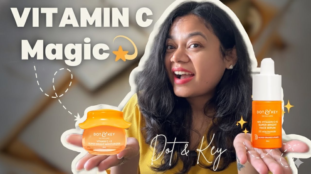 ✨ “I Tried Dot & Key Vitamin C + E Serum & Moisturizer for 15 Days | Honest Review & Real Results 🍊”