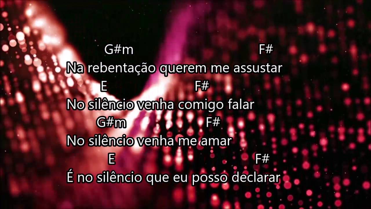 No Silêncio - Ministério Zoe ( Cifra e Letra ) - YouTube