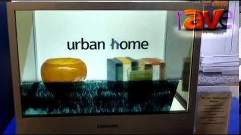 DSE 2013: Samsung Demos NL22B Transparent Display Case and UD22B Video Wall Displays