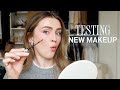 putting viral new makeup to the test 👀 brows, spf blush, and THAT lip liner..