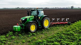 Zimowa Orka John Deere 6215R Kverneland KHBC Straszków