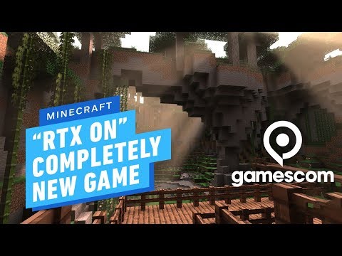 Minecraft "RTX On" Looks Like an Entirely New Game - Gamescom 2019