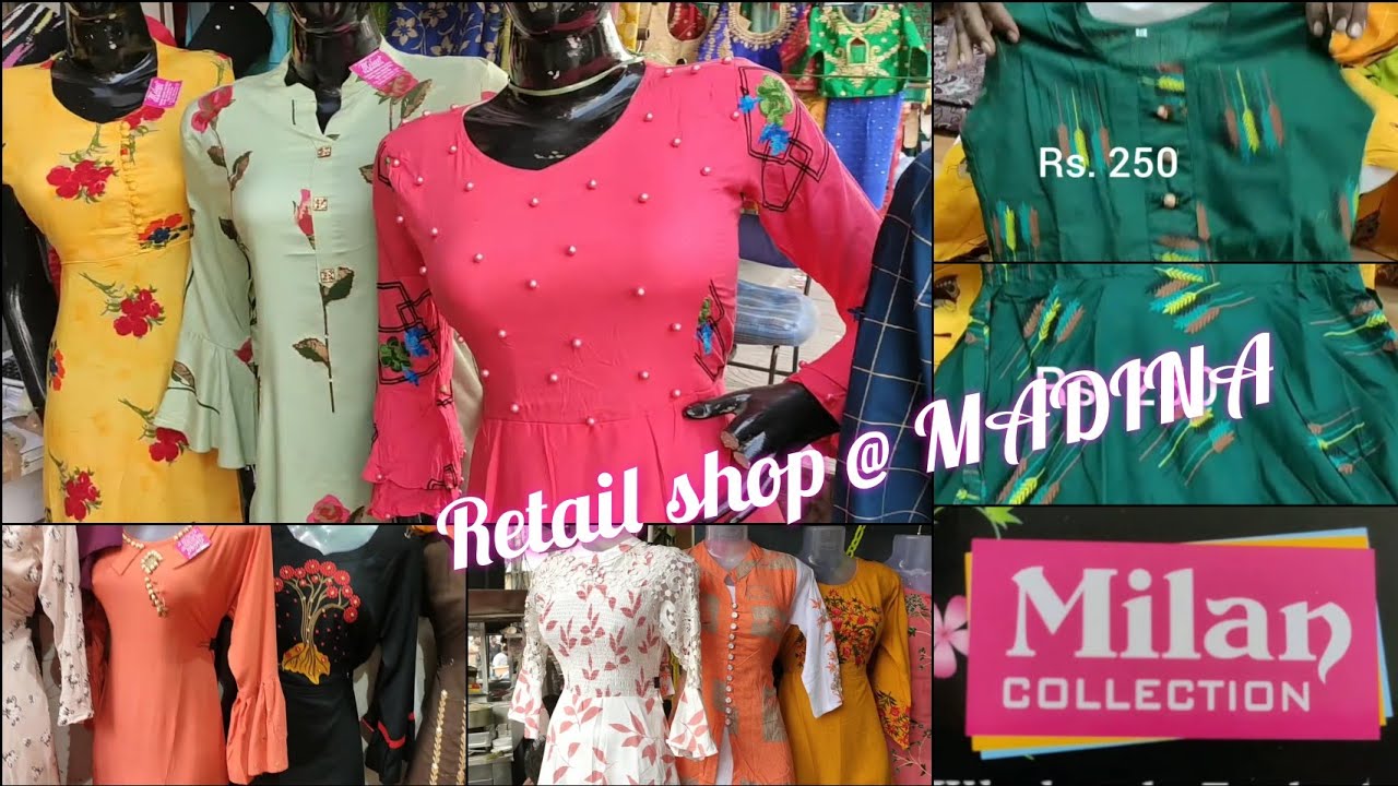 Retail kurties & Western tops collection @ Madina shopping with best ...