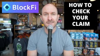 How To Check Your BlockFi Claim