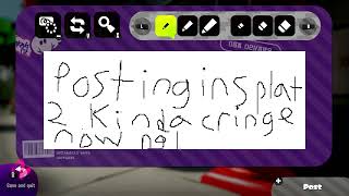 Posting In Splatoon 2 Kind Of Cringe Now
