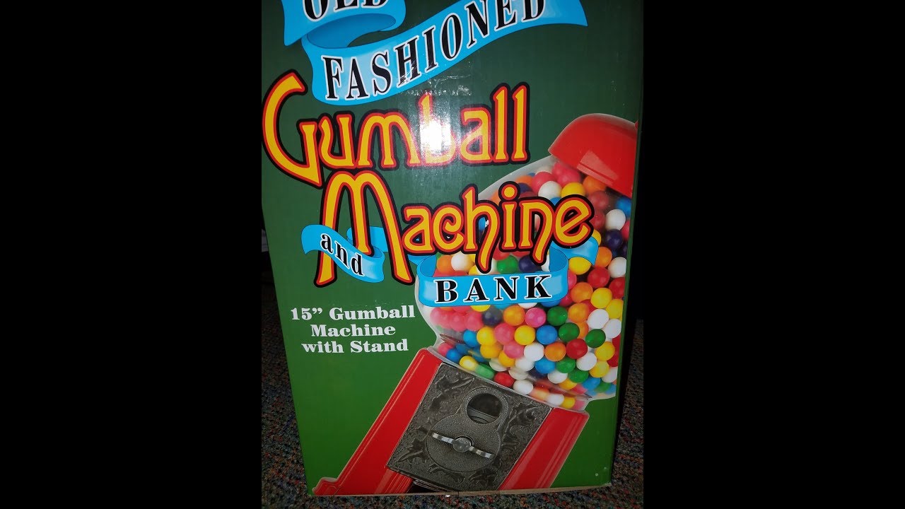 BEST ON AMAZON!! 15" Old Fashion Gumball Machine