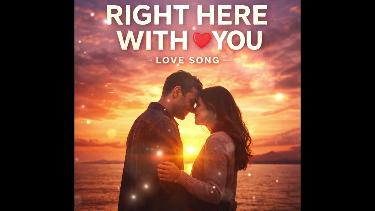 Suno Safar - Right Here With You ❤️ | Emotional English Love Song | Romantic Music