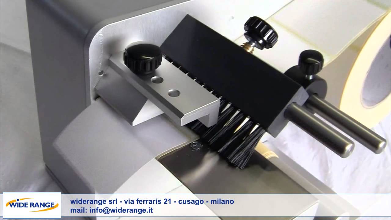 Dispenser Di Etichette TE-Office In Acciaio, Per Etichette Adesive, Da - Foto 3