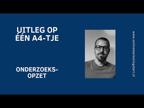 Video: Hoe kan ik goed zijn in marktonderzoek?