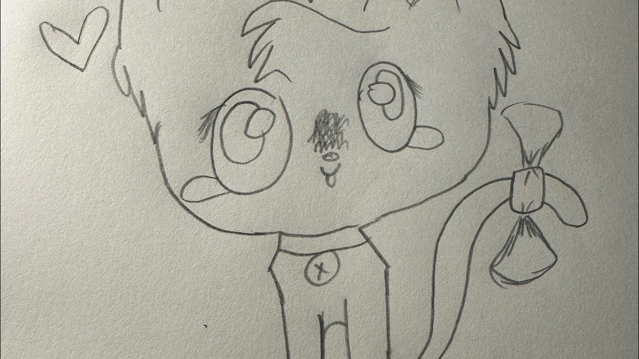 How to draw a sweet cat 