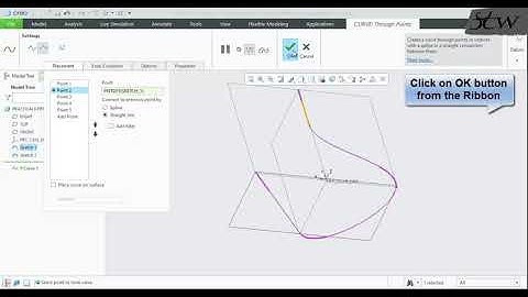 Creo Parametric : Swept Blend Surface Modeling