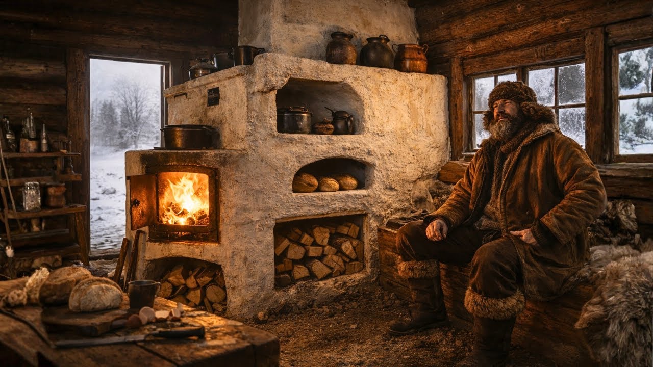 Settlers Laughed at His Russian Stove Design — Until It Kept His Cabin 68°F Warmer