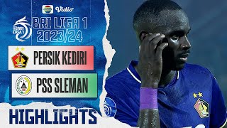 Persik Kediri VS PSS Sleman - Highlights | BRI Liga 1 2023/2024 Resimi