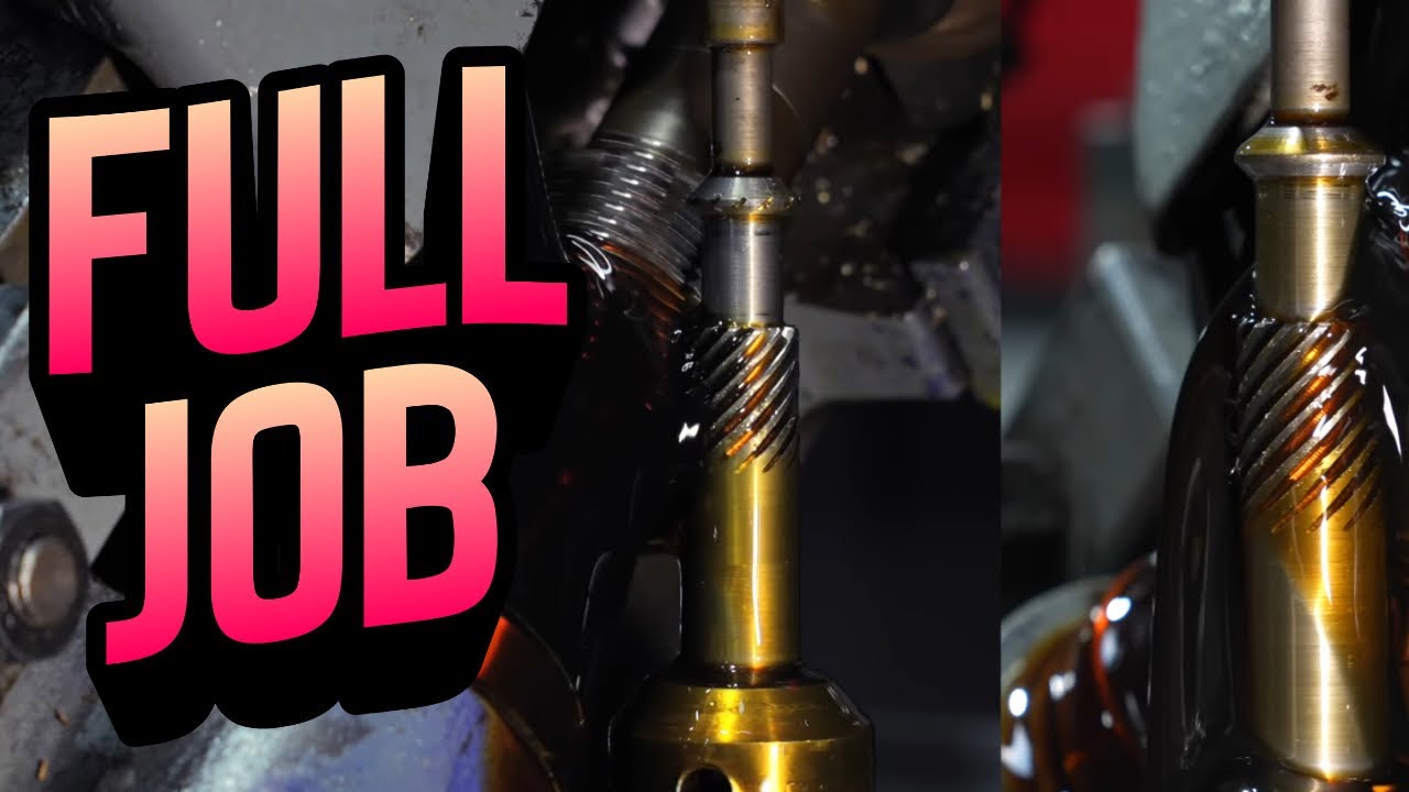 G&E 12 Right Handed Helical Shaft Full Job Run ASMR