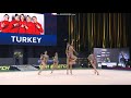 Turkey 3 Hoops/4 Clubs EF - European Championships Kyiv 2020