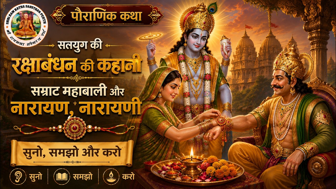पौराणिक कथा | सुनो, समझो और करो | पाताल लोक से शुरू हुई रक्षाबंधन की कहानी | सम्राट महाबली