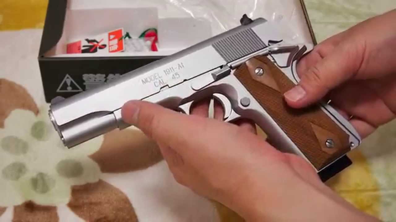 WAウエスタンアームズ MIL SPEC 1911 A1 CAL 45 HW SILVER 「コルト 
