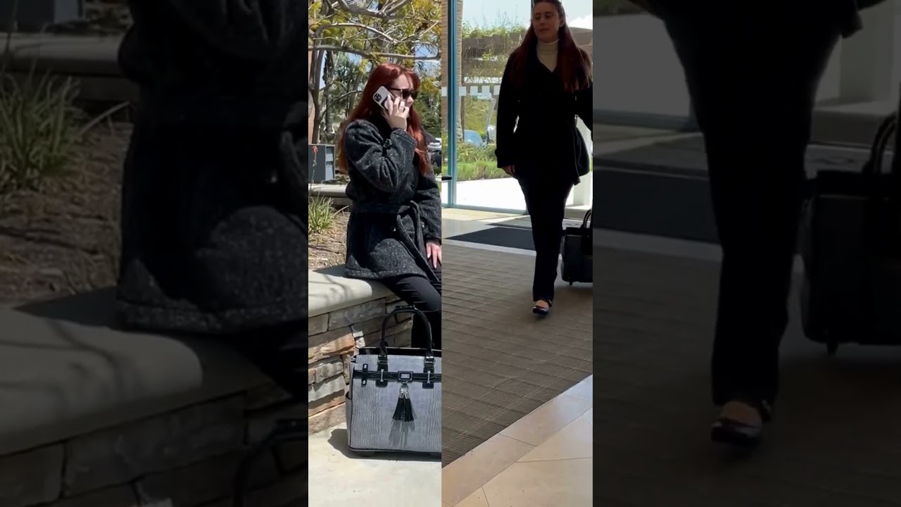 The Greystone: Rolling Laptop Bag for Ladies | Travel Briefcase and Work Tote with Wheels