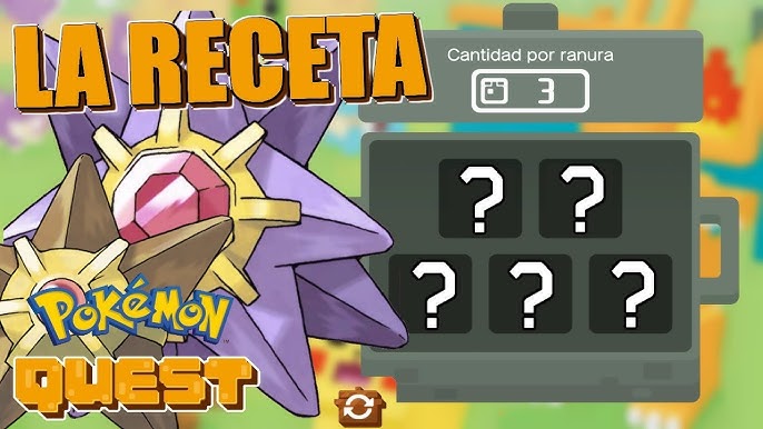 Pokémon Quest - Receta Onix 96% genial para avanzar expediciones - nintendo  switch español 