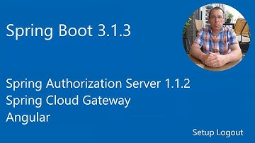 Spring Authorization Server - Spring Cloud Gateway - Angular App Setup -  Login & Logout