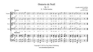 Saint-Saens : Tollite Hostias, Op. 12 chords