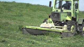 mb-trac 900 turbo Claas corto 290f and claas 165