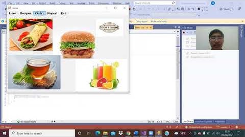 Demo Aplikasi Pemesanan Makanan Berbasis Winforms dengan Bahasa C#