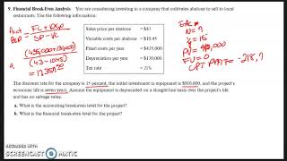 Ross Corporate Finance - 12 Edition - Chapter 7   Problem 9