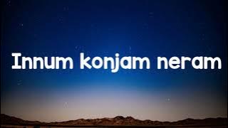 Mariyan - Innum Konjam Neram Tamil (Lyrics)