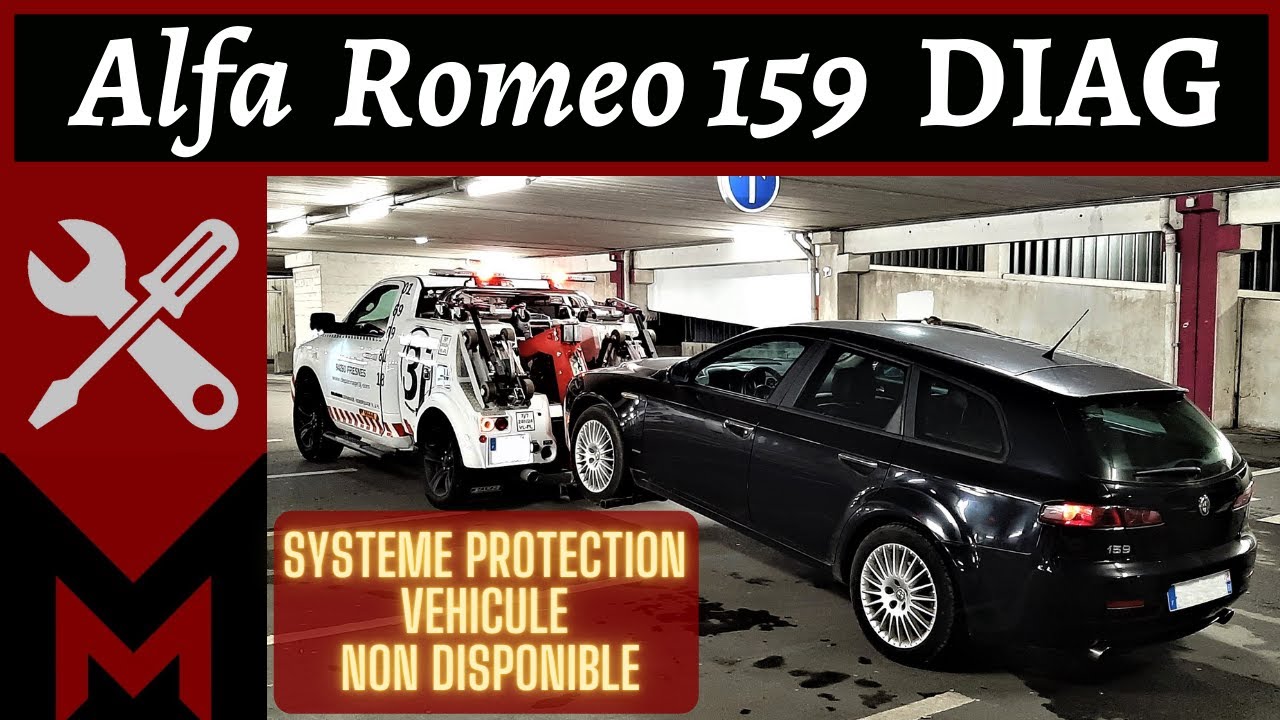 Système De Protection Du Véhicule Non Disponible Alfa 159