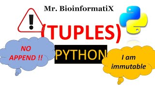 Data Types: Tuples in Python | Python for beginners