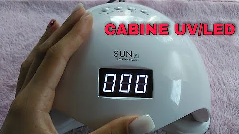 Como usar cabine de unha Sun 5?