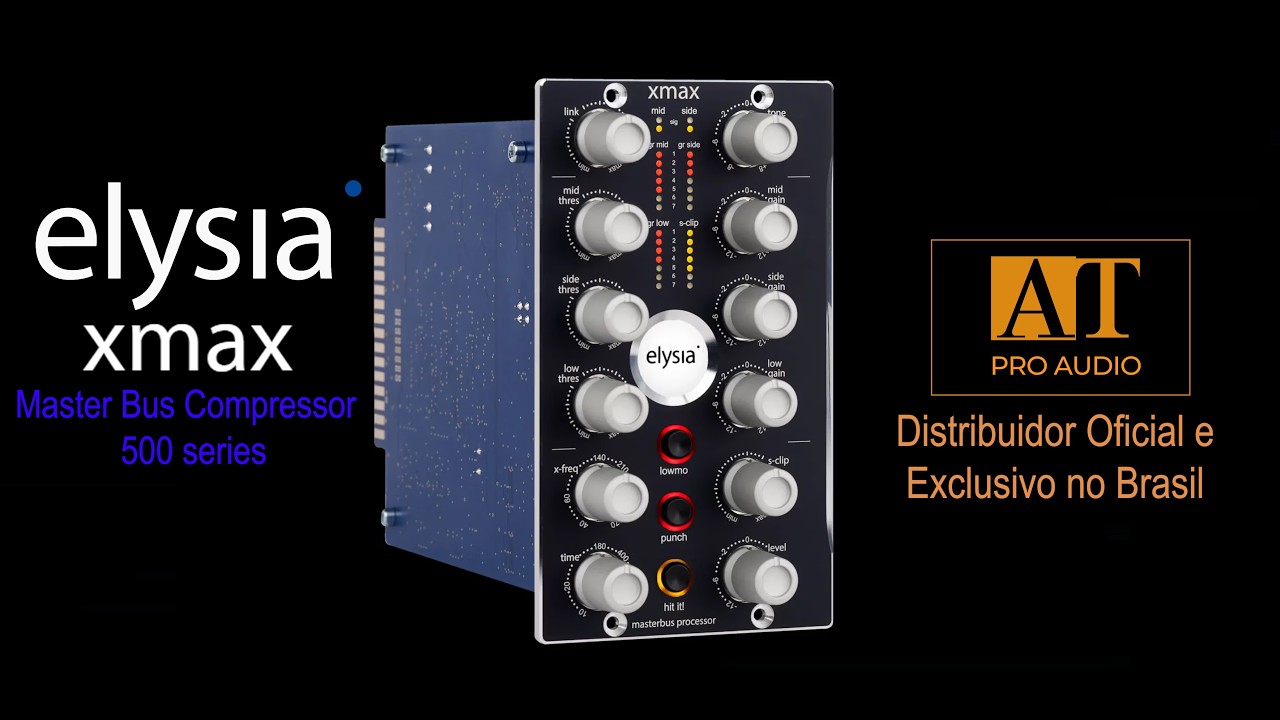 MASTER BUS COMPRESSOR 500 SERIES ELYSIA XMAX 500 - AT PROAUDIO
