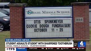 12-year-old accused of hitting student with sharpened toothbrush in Rutherford County