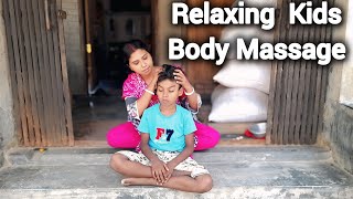Relaxing Kids Full Body Massage Educational Non-Sexual Content Head to Toe Gentle Care