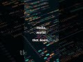 Write your first Python code in 30 seconds! ⏱️Type: python -c "print('Hello, world!')" #learnpython