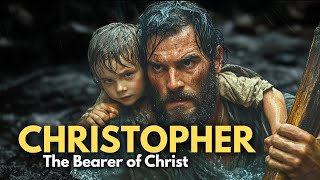 Saint CRISTOPHER, the saint who carried the BABY JESUS on his shoulders – patron of travelers
