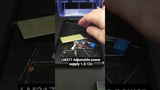 Build Your Own Adjustable Power Supply! 🛠️⚡ #shorts #electronics