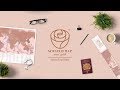 Scratch map rose gold travel edition by luckies of london