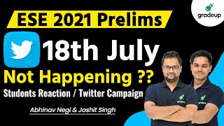 ESE 2021 Postponed ?? Twitter Campaign & Students Reaction | Opinion By AbhiJosh