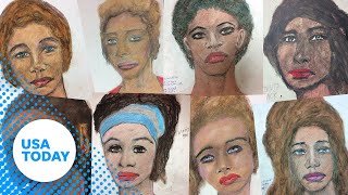 Serial killer drew portraits of victims from prison