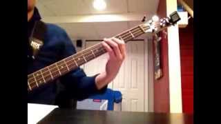 Video thumbnail of "St. Thomas  - Sonny Rollins Bass Guitar Samba Style"