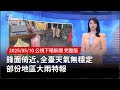 天氣異常警報