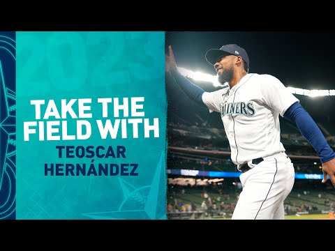 Take the Field with Teoscar Hernández on Opening Day 