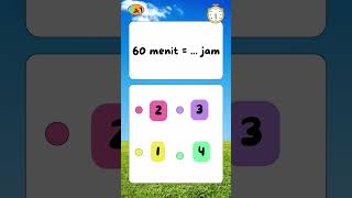 Tebak Waktu! Kuis Matematika SD #videoedukasi #videopembelajaran #waktu #matematika