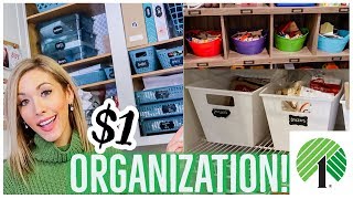 DOLLAR TREE ORGANIZATION | CLEAN WITH ME 2019 DECLUTTER + ORGANIZE CLEANING MOTIVATION